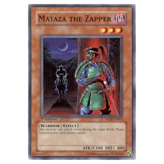 Yu-Gi-Oh! - Starter Deck - Jaden Yuki - Mataza the Zapper (Common) YSDJ-EN013
