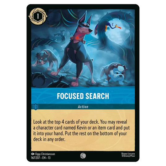 Lorcana - Attack of the Vine - Focused Search (Common) - 167/207