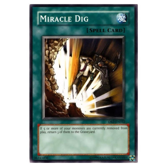 Yu-Gi-Oh! - Dark Beginning 2 - Miracle Dig (Common) DB2-EN032