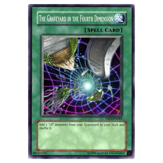 Yu-Gi-Oh! - Dark Revelation Volume 3 - The Graveyard in the Fourth Dimension (Common) DR3-EN044