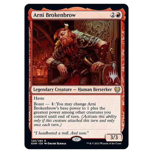 Magic The Gathering - Kaldheim Promos - Arni Brokenbrow - 120/285