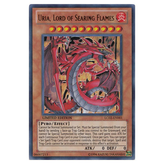 Yu-Gi-Oh! - Legendary Collection 2 - The Duel Academy Years - Uria, Lord of Searing Flames (Ultra Rare) LC02-EN001