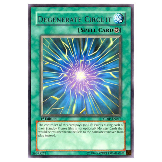 Yu-Gi-Oh! - Cyberdark Impact - Degenerate Circuit (Rare) CDIP-EN047