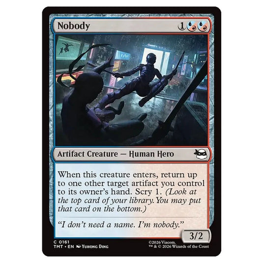 Magic The Gathering - Teenage Mutant Ninja Turtles - Nobody - 0161