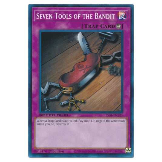 Yu-Gi-Oh! - Speed Duel Starter Decks - Match of the Millennium - Seven Tools of the Bandit (Common) SS04-ENB25