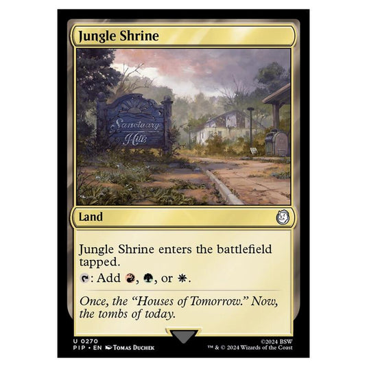 Magic The Gathering - Universes Beyond - Fallout - Jungle Shrine - 0270