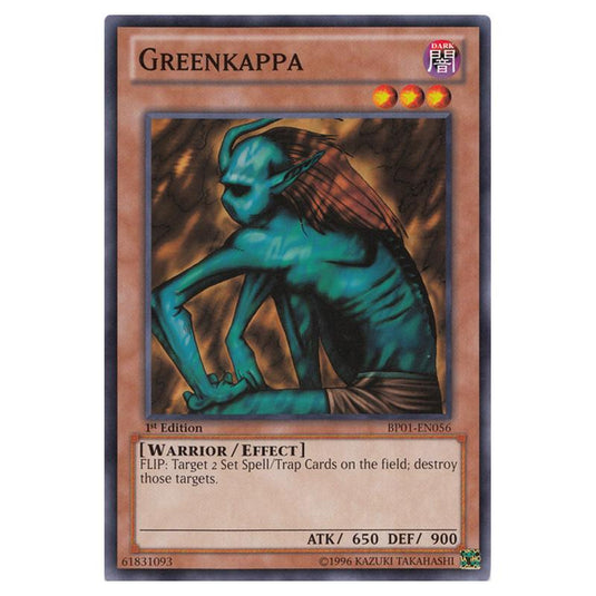 Yu-Gi-Oh! - Battle Pack - Epic Dawn - Greenkappa (Common) BP01-EN056
