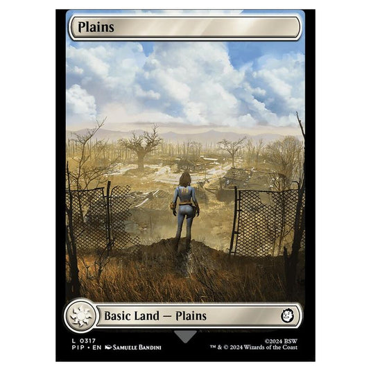 Magic The Gathering - Universes Beyond - Fallout - Plains - 0317