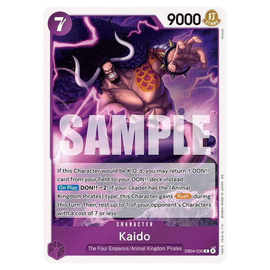 One Piece - OP14 - The Azure Sea's Seven - Kaido - EB04-030