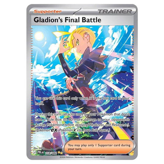 Pokemon - Mega Evolution - Pitch Black - Gladions Final Battle - 118/084