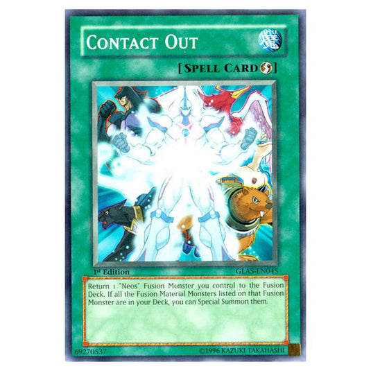 Yu-Gi-Oh! - Gladiator\'s Assault - Contact Out (Common) GLAS-EN045