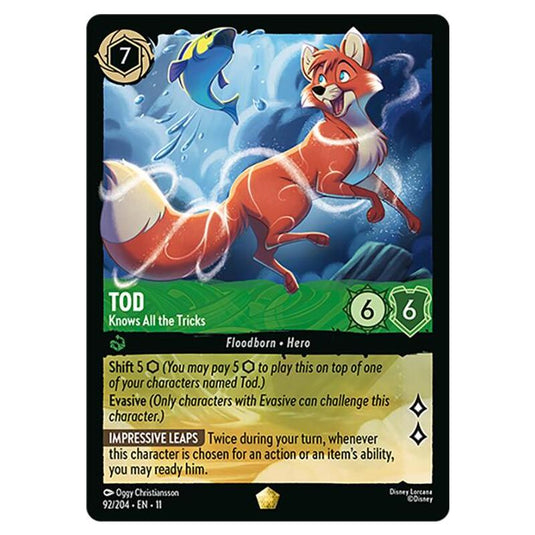 Lorcana - Winterspell - Tod - Knows All the Tricks (Legendary) - 092/204