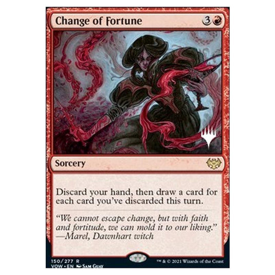 Magic The Gathering - Innistrad: Crimson Vow Promos - Change of Fortune - 150/277