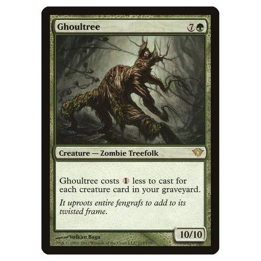 Magic the Gathering - Dark Ascension - Ghoultree - 115/158