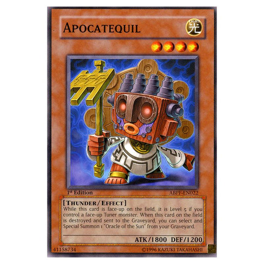 Yu-Gi-Oh! - Absolute Powerforce - Apocatequil (Common) ABPF-EN022