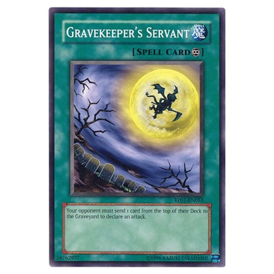 Yu-Gi-Oh! - Retro Pack - Gravekeeper's Servant (Common) RP01-EN055