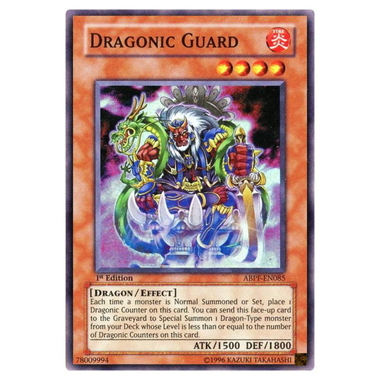 Yu-Gi-Oh! - Absolute Powerforce - Dragonic Guard (Super Rare) ABPF-EN085