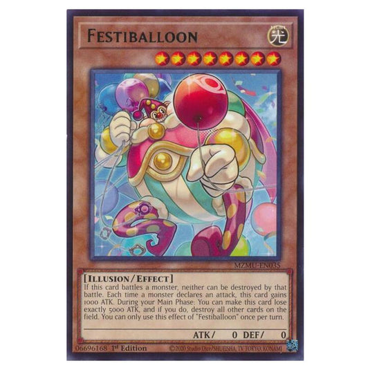 Yu-Gi-Oh! - Maze of Muertos - Festiballoon (Rare) - MZMU-EN035