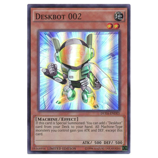 Yu-Gi-Oh! - Duelist Alliance - Deluxe Edition - Deskbot 002 (Super Rare) DUEA-ENDE5