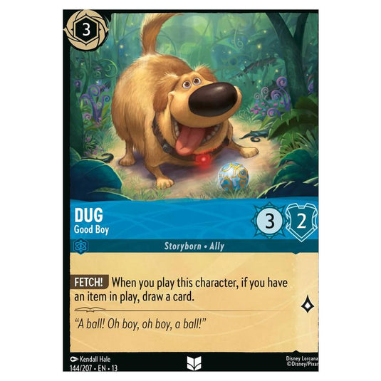 Lorcana - Attack of the Vine! - Dug - Good Boy (Uncommon) - 144/207
