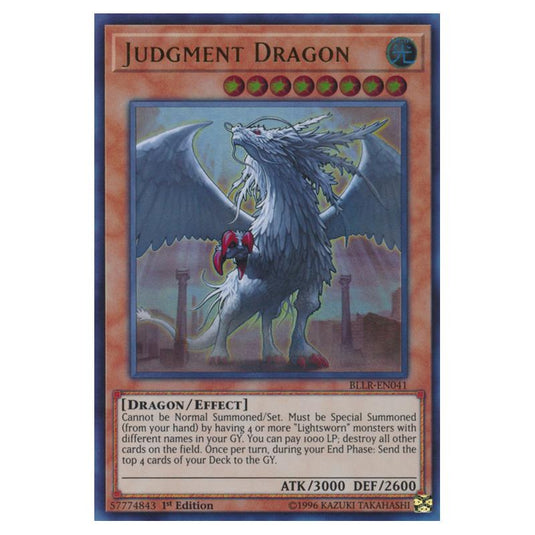 Yu-Gi-Oh! - Battles of Legend - Light's Revenge - Judgment Dragon (Ultra Rare) BLLR-EN041