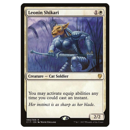 Magic The Gathering - Commander 2017 - Leonin Shikari - 066/309