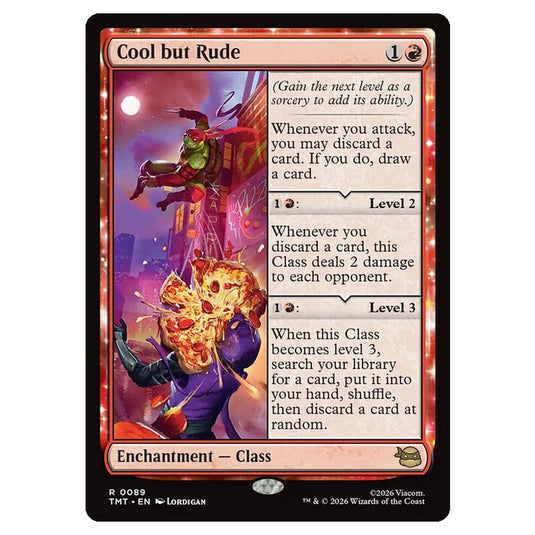 Magic The Gathering - Teenage Mutant Ninja Turtles - Cool but Rude - 0089