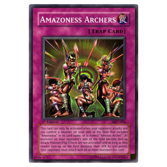 Yu-Gi-Oh! - Magician\'s Force - Amazoness Archers (Super Rare) MFC-096