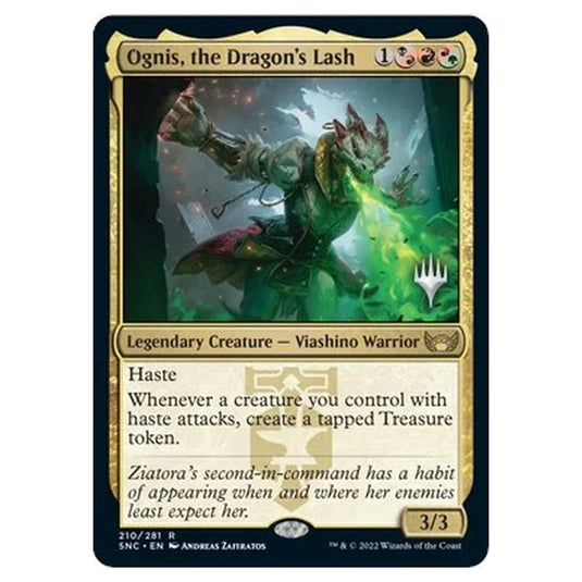 Magic The Gathering - Streets of New Capenna Promos - Ognis, the Dragon's Lash - 210/281