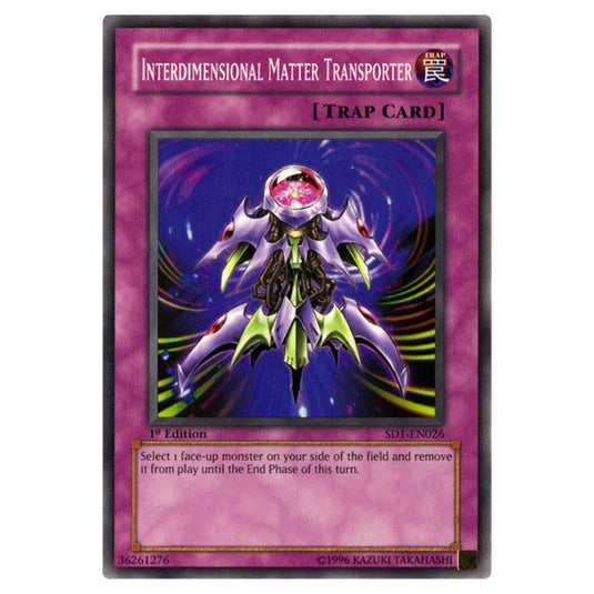 Yu-Gi-Oh! - Structure Deck - Dragon\\'s Roar - Interdimensional Matter Transporter (Common) SD1-EN026