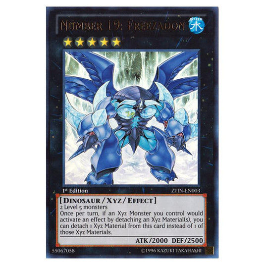 Yu-Gi-Oh! - Zexal Collection Tin - Number 19: Freezadon (Ultra Rare) ZTIN-EN003