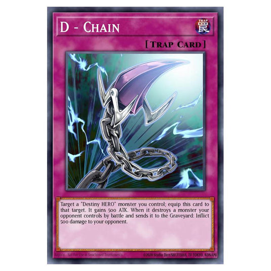 Yu-Gi-Oh! - Speed Duel GX - Duel Academy Box - D - Chain (Common) SGX1-ENB18
