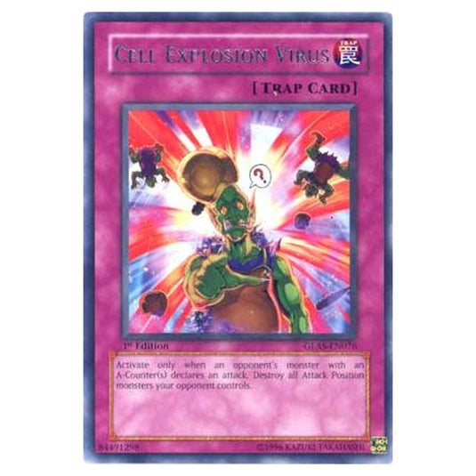 Yu-Gi-Oh! - Gladiator\'s Assault - Cell Explosion Virus (Rare) GLAS-EN076