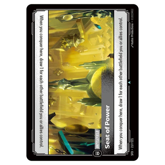 Riftbound: League of Legends TCG - Spiritforged - Seat of Power - 217/221