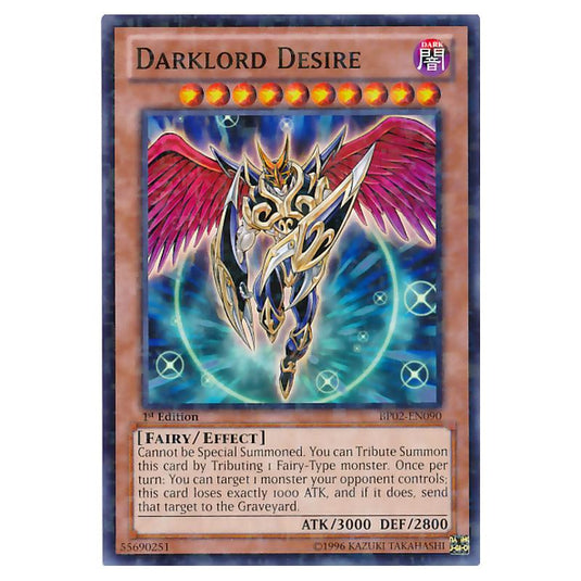Yu-Gi-Oh! - Battle Pack 2 - War of the Giants - Darklord Desire (Mosaic Rare) BP02-EN090