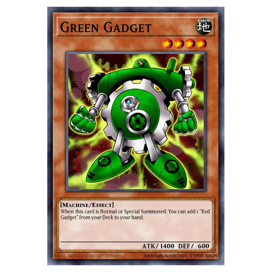 Yu-Gi-Oh! - Yugi's Legendary Decks - Green Gadget (Common) YGLD-ENC16
