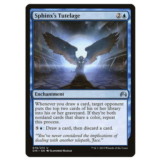 Magic The Gathering - Magic Origins - Sphinx\\'s Tutelage - 76/272 (Foil)
