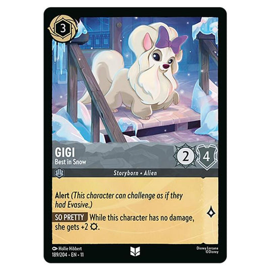Lorcana - Winterspell - Gigi - Best in Snow (Uncommon) - 189/204