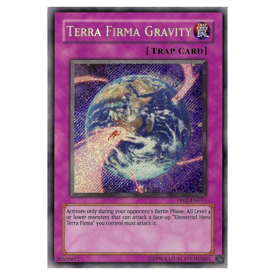 Yu-Gi-Oh! - Premium Pack 2 (TCG) - Terra Firma Gravity (Secret Rare) PP02-EN013