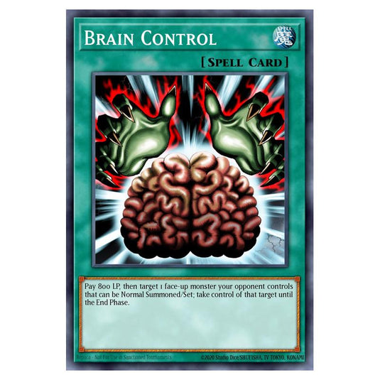 Yu-Gi-Oh! - Yugi's Legendary Decks - Brain Control (Common) YGLD-ENA26
