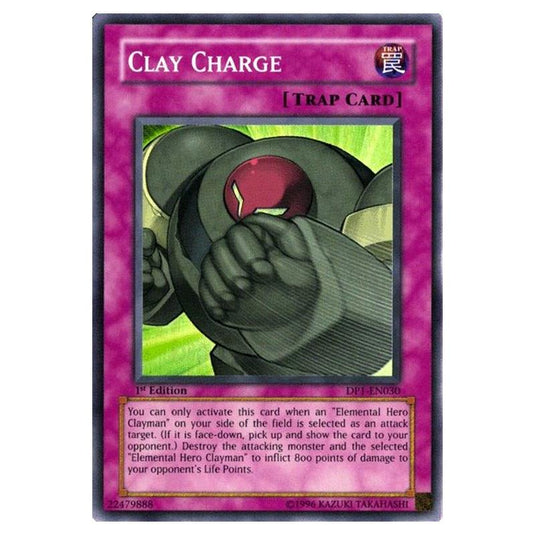 Yu-Gi-Oh! - Duelist Pack - Jaden Yuki - Clay Charge (Super Rare) DP1-EN030