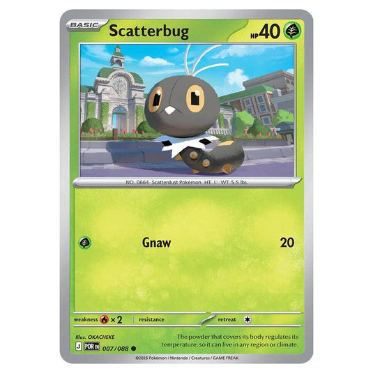 Pokemon - Mega Evolution - Perfect Order - Scatterbug - 007/088