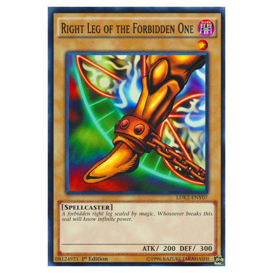 Yu-Gi-Oh! - Legendary Decks II - Right Leg of the Forbidden One (Common) LDK2-ENY07
