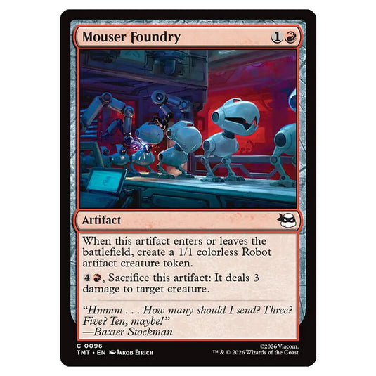 Magic The Gathering - Teenage Mutant Ninja Turtles - Mouser Foundry - 0096