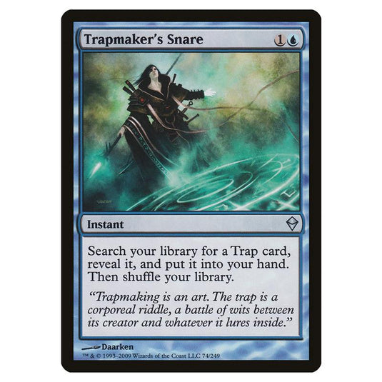 Magic The Gathering - Zendikar - Trapmaker's Snare - 74/249