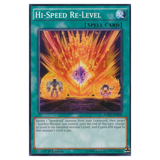 Yu-Gi-Oh! - Breakers of Shadow - Hi-Speed Re-Level (Common) BOSH-EN058