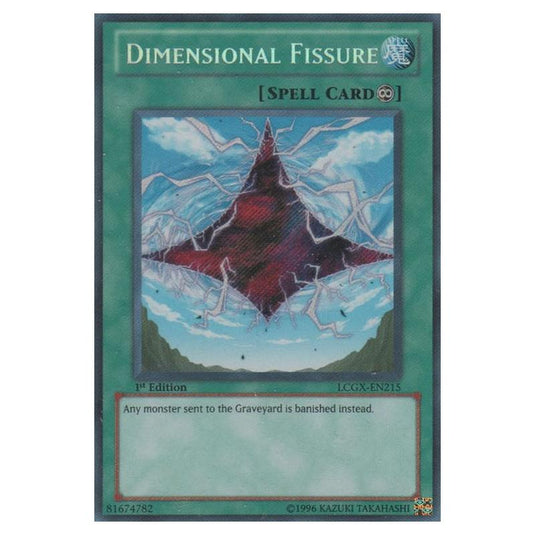Yu-Gi-Oh! - Legendary Collection 2 - The Duel Academy Years Mega Pack - Dimensional Fissure (Secret Rare) LCGX-EN215