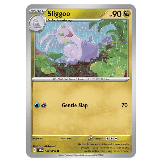 Pokemon - Mega Evolution - Chaos Rising - Sliggoo - 067/086