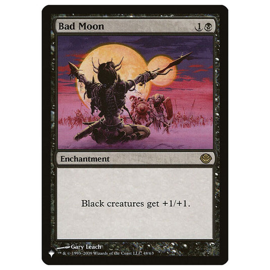 Magic The Gathering - The List - Bad Moon - 393/393