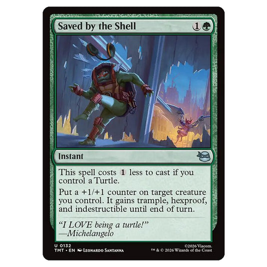 Magic The Gathering - Teenage Mutant Ninja Turtles - Saved by the Shell - 0132